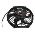 10 inch 24V 120W A/C fan / cooling fan /condenser fan /radiator fan qure frame with 8  crooked blade