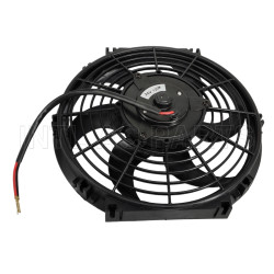 10 inch 24V 120W A/C fan / cooling fan /condenser fan /radiator fan qure frame with 8  crooked blade
