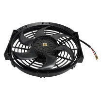 10 inch 24V 120W A/C fan / cooling fan /condenser fan /radiator fan qure frame with 8  crooked blade