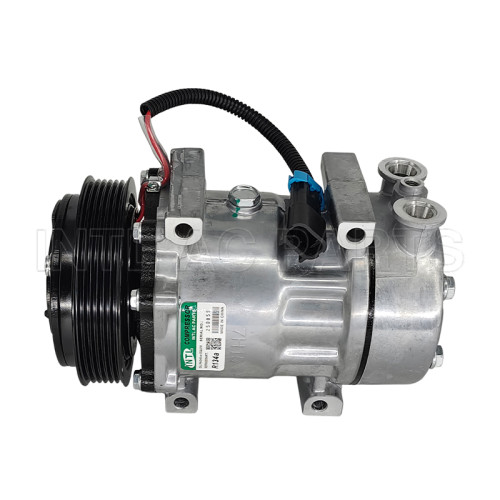 7H15 S-BODY ac compressor Peterbilt Trucks/Kenworth GSA HEAD 6PK 125MM 12V C0 4079C