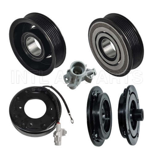 6SBU16C Auto Car AC Compressor Clutch pulley kit LEXUS RX (_U3_) 7PK 12V