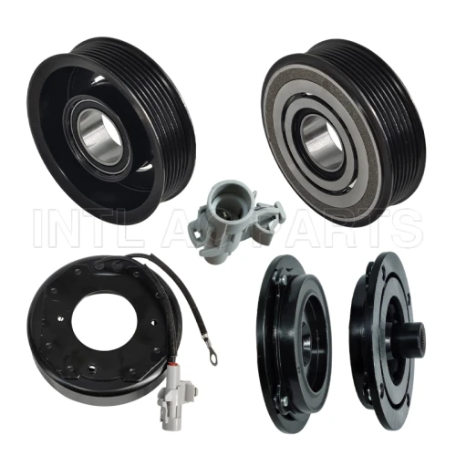 6SBU16C Auto Car AC Compressor Clutch pulley kit LEXUS RX (_U3_) 7PK 12V