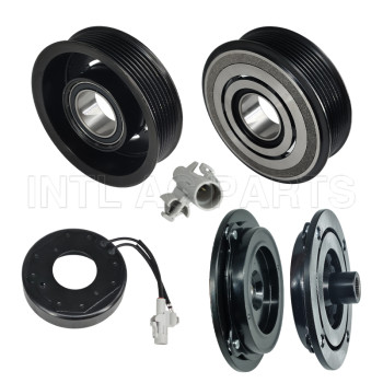 7SBU16C auto a/c AC Compressor clutch PV7 pulley 2006-2012 Toyota RAV4