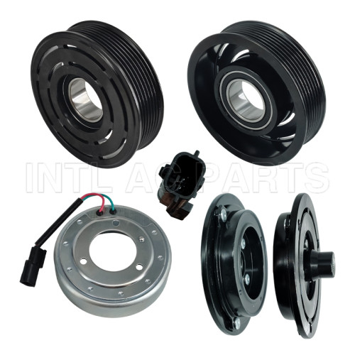 denso DKS-17 ac compressor CLUTCH PULLEY Kit 2009-2014 Nissan Maxima 12V 7PK
