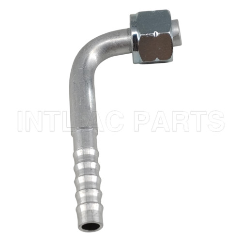 #6 90degree Female R134a O-ring Fitting Barb