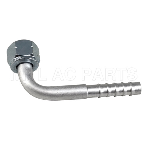 #6 90degree Female R134a O-ring Fitting Barb