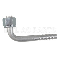 #6 90degree Female R134a O-ring Fitting Barb