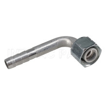 Universal Aluminum Hose Fitting Size #10 R134a 90° Angle