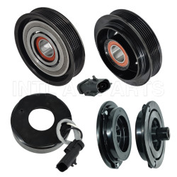 10S20H A/C Compressor Clutch Kit For 2001-2007 DODGE GRAND 6PK 12V