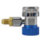Hvac tool Quick Coupler Connector 1/4SAE Refrigent R134a blue low pressure good quality