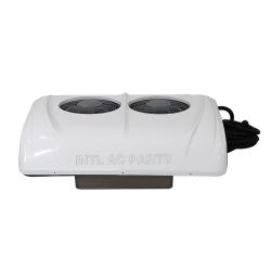 Efficient Vehicles Cooling Roof Air Conditioners Brush double fan White 24V