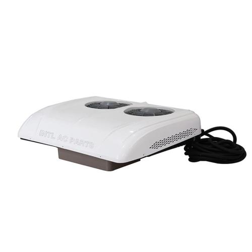 Efficient Vehicles Cooling Roof Air Conditioners Brush double fan White 24V