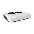 Truck Sleeper Electric Auto Parking Cooler Air Conditioners Brush double fan White 24V