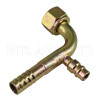 Hose fitting #10 90°O-RING（Iron joint with R12 high & low pressure valve）