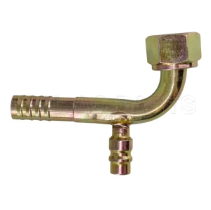 Hose fitting #10 90°O-RING（Iron joint with R12 high & low pressure valve）