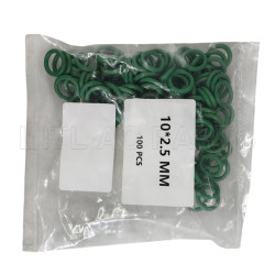 Universal Air Conditioner O-RING 10*2.5mm NBR GREEN