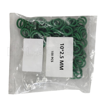 Universal Air Conditioner O-RING 10*2.5mm NBR GREEN