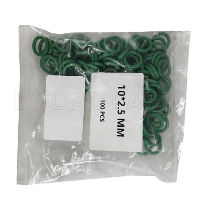 Universal Air Conditioner O-RING 10*2.5mm NBR GREEN