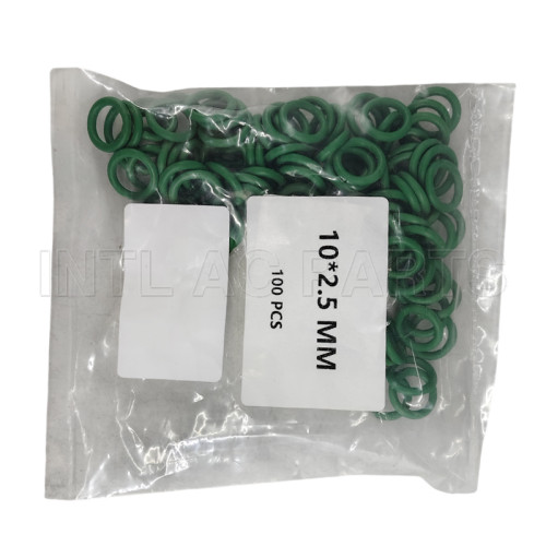 Universal Air Conditioner O-RING 10*2.5mm NBR GREEN