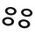 Clutch gasket size 11*6*0.5mm