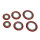 Shaft LIP SEAL Kit  for Ford gasket set DS7H19D690AA 5181037  DS7Z19B596A DS7H19A593AA