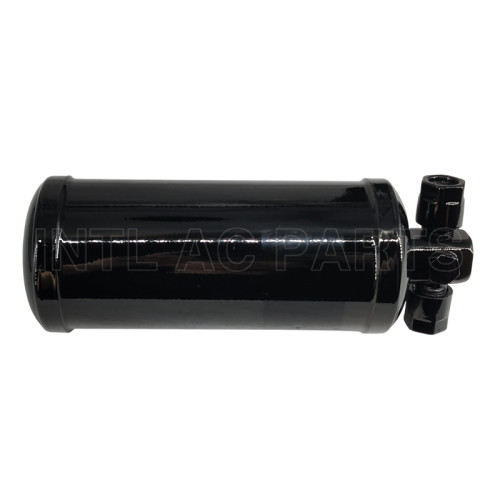 Accumulator Receiver Drier ac receiver Dryer 70X220MM IN: 3/8"(MO) OUT: 3/8"(MO)
