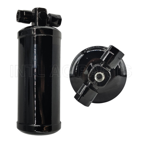Accumulator Receiver Drier ac receiver Dryer 70X220MM IN: 3/8"(MO) OUT: 3/8"(MO)