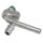 R134a Universal Aluminum Hose Fitting #8 90°