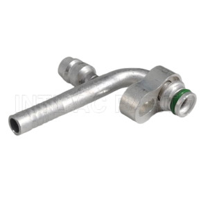 R134a Universal Aluminum Hose Fitting #8 90°