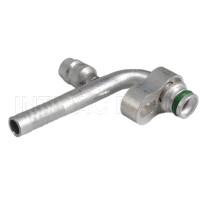 R134a Universal Aluminum Hose Fitting #8 90°