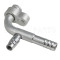 R134a #10 Universal Aluminum Hose Fitting 90° Made in China