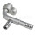R134a #10 Universal Aluminum Hose Fitting 90° Made in China