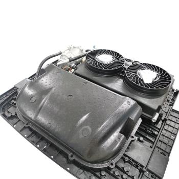 Efficient Vehicles Cooling Roof Air Conditioners Brushless motor Red 24V Truck Split Parking Cooler Car