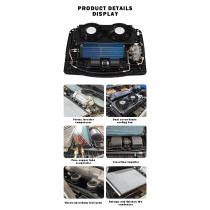 White 24V POE68 Parking Air Conditioner 2400W Refrigerating capacity Silent Operation