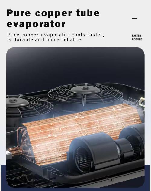 Double fan high air volume Brushless motor 2000W Refrigerating capacity