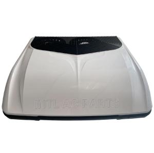 White 12V 2200W Flagship Three Brushless Motors Parking Cooler Heavy Duty Air Conditioner Truck