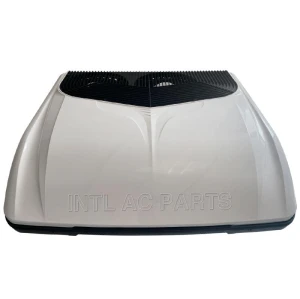White 12V 2200W Flagship Three Brushless Motors Parking Cooler Heavy Duty Air Conditioner Truck