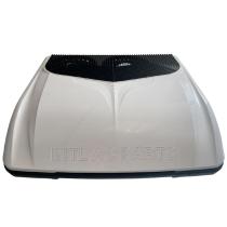 White 12V 2200W Flagship Three Brushless Motors Parking Cooler Heavy Duty Air Conditioner Truck