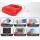 Roof Mounted Auto Air Conditioner Truck Air Conditioning Systems 1600W Red 12V