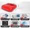 Efficient Vehicles Cooling Roof Air Conditioners 1800W 24V Red