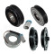CVC CAR AC COMPRESSOR clutch pulley FOR OPEL COMPRESSOR PULLY 5PK 110-115MM