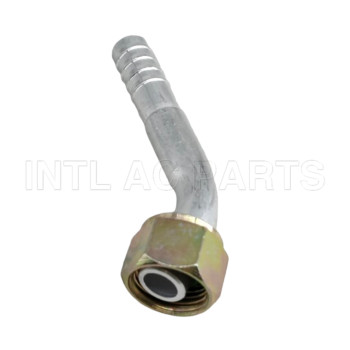 #10 45° degree Female Aluminum Auto Air Conditioning Hose Fitting FT 1313C