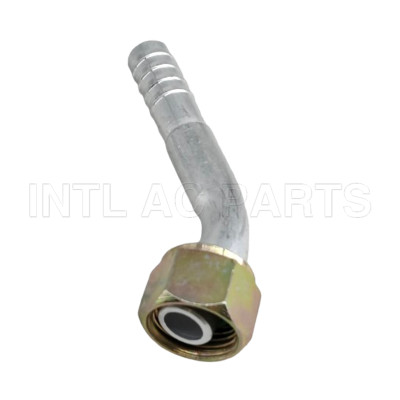 #10 45° degree Female Aluminum Auto Air Conditioning Hose Fitting FT 1313C