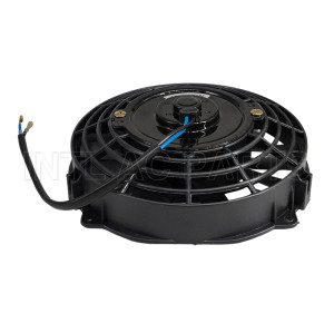 7 inch Electrical Fan /Cooling Fan/ Radiator Fan 12V 80W Rounded Frame and 10 Straight Blade