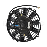 7 inch 24V 80W Electrical Fan /Cooling Fan/ Radiator Fan Rounded Frame and 10 Straight Blade