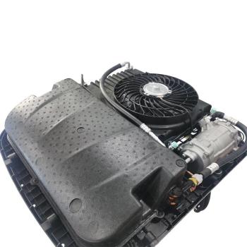 INTL-EA124W-1 2100W Fast Cooling Overhead Integrated Parking Air Conditioner White 12V