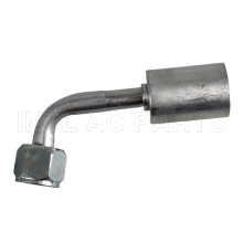 #6 90 degree female Oring beadlock hose fitting /quick joint /connector/coupling with AL jacket cap