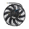 9 inch 12V 80W round frame with 10 crooked blade