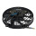 9 inch 12V 80W round frame with 10 crooked blade
