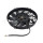 9 inch 12V 80W round frame with 10 crooked blade